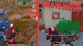 Solo vs Squads - Arcade Insane Gameplay  PUBG Mobile