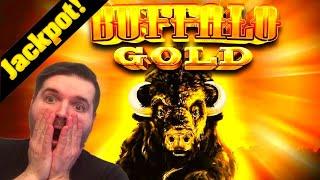 12 Minute BONUS JACKPOT HAND PAY Buffalo Gold Wheels Of Reward
