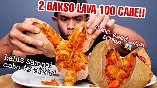 GILAMUKBANG 2 BAKSO LAVA LEVEL 100 CABE RAWIT TERPEDES DIDUNIA