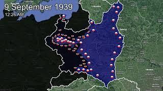 The Invasion of Poland Every Hour 1939