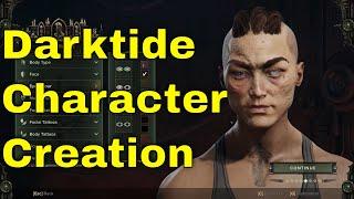 Warhammer 40000 Darktide Character Creation