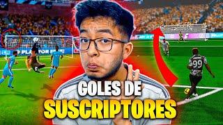 REACCIONANDO A LOS MEJORES GOLES de DLS 24  Suscriptores Me Envian Sus Goles Parte 1