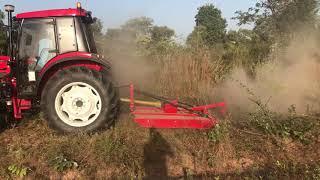 YTO tractor with mower part 1