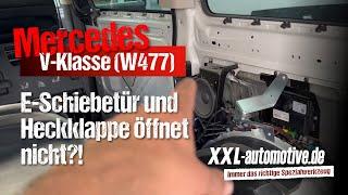 V-Klasse – elektrische Schiebetür geht nicht? Das könnte der Grund sein.