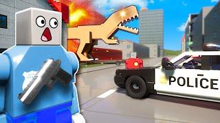 I Became a LEGO Police Officer in Roleplay Servers - Brick Rigs Multiplayer