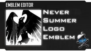 Black Ops 2 - Never Summer Logo suggested emblem Emblem Tutorial