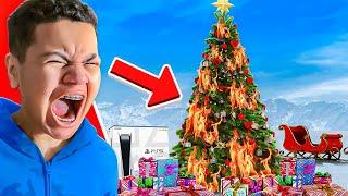 Surprising My Little Brother With The WORST Christmas Gifts *HILARIOUS*