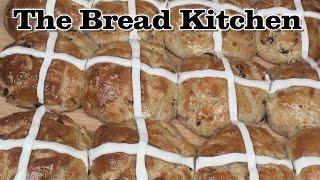 Gluten Free Hot Cross Buns Recipe in The Bread Kitchen