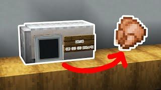 HOW TO MAKE A WORKING MICROWAVE IN MINECRAFT