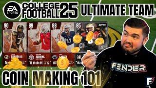 HOW TO MAKE COINS IN COLLEGE FOOTBALL ULTIMATE TEAM