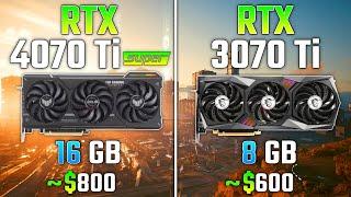 RTX 4070 Ti SUPER vs RTX 3070 Ti  Test in 7 Games