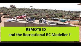 Remote ID and the Recreational RC modeller