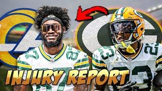 Packers FINAL Injury Report Week 5 7 Questionable 2 Doubtful 1 Out