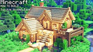 Minecraft  How To Build a Wooden Survival House