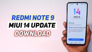 Redmi Note 9 Miui 14 Update Download And Install Now 