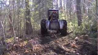 John Deere 540D Skidder - Logging