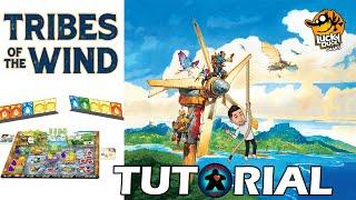 Tribes of the wind - Tutorial - gioco da tavolo