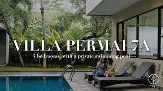 PERMAI 7A VILLA  4 BEDROOMS WITH A PRIVATE SWIMMING POOL WITH POOL-ACCESS KITCHEN AND DINING AREA