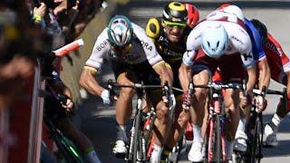 Tour de France Peter Sagan kicked out of race over Cavendish crash