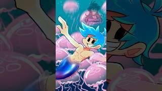 What if Boyfriend from FNF is a merman? Inspired by the TLM live-action remake #Shorts #YTshorts