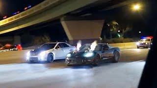 Cops vs. Street Racers JAIL TIME OR GET AWAY Compilation