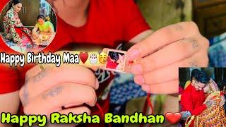 Happy Rakshabandhan️Appan Gye PindMummi da birthday celebration Mayankvlogs Funny vlog