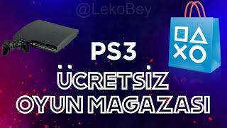 PS3 ÜCRETSİZ OYUN MAĞAZASI KURULUM REHBERİ 