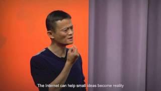 Alibaba Founder Jack Ma Ideas & Technology Can Change the World