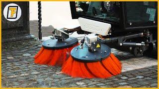 STREET SWEEPERS OPERATING at their BEST  - Most Satisfying Street Sweeper & Road Cleaning Machines