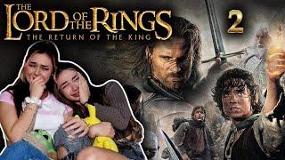 BESTIES CRYINGLord of the RingsThe Return of the King FIRST TIME WATCHING REACTION Extended Part 2