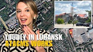 LOUD IN LUHANSK ATACMS STRIKE MILITARY FACILITIES Vlog 708 War in Ukraine