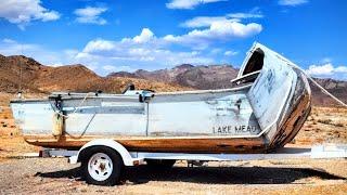 7 Sunken and Abandoned Boats at Lake Mead