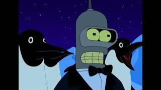 Futurama - Bender becomes a penguin