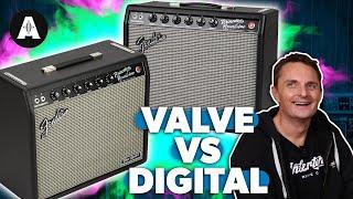 Fender Tone Master Princeton vs the Real Valve Amp - Can You Tell the Difference?