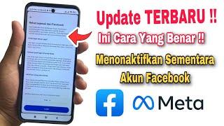 Cara Menonaktifkan FB Sementara 2024 Meta Terbaru