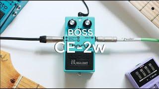 My All Time Favorite Pedal  Boss CE 2W Waza  Mono & Stereo No Talking