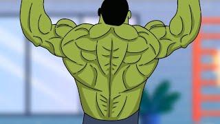 The ultimate hulk transformation animationpart-12Hulk Gym workout ️‍️@artbyarun01