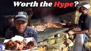African Americans Try Local South African Food For The First Time  Braai Edition
