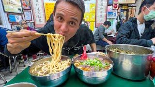 Taiwan Street Food - BEST BEEF NOODLES + 5 Must Eat Foods in Taipei