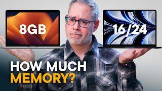 8GB vs 16GB vs 24GB for M2 Mac — The TRUTH about RAM