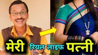 Popatlal real wife name  Real Life Family of Taarak Mehta Ka Ooltah Chashmah Shyam Pathak lifestory