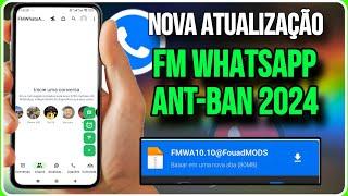 ADEUS NÚMERO BANIDO NOVA ATUALIZAÇÃO FOUAD WHATSAPP 2024  ANT BAN PEGANDO NÚMERO DIRETO ESPELHADO