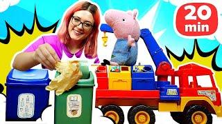 Alles in Ordnung mit tollen Spielzeugautos. Spielzeug Video für Kinder. 3 Folgen am Stück