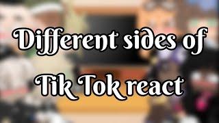 Different sides of TikTok reacts  Gacha club  Part 2