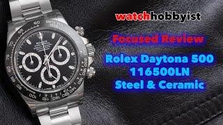 Focused Review Rolex Daytona 500 116500LN Steel Ceramic from Baselworld 2016
