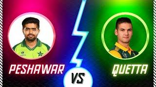 Peshawar Zalmi Vs Quetta Gladiators Live PSL - Match 2  Quetta vs Peshawar Live Score