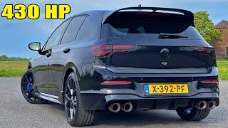 430HP VW GOLF R MK8  REVIEW on AUTOBAHN