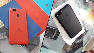 Redmi A1 converted in Iphone x with apple lamination decorate trick 2018