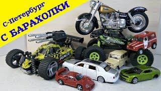 Редкая модель СССР куча запчастей шикарный Harley-Davidson 18 от Revell