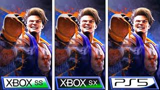 Street Fighter 6  PS5 vs Xbox Series SX  Final Graphics Comparison